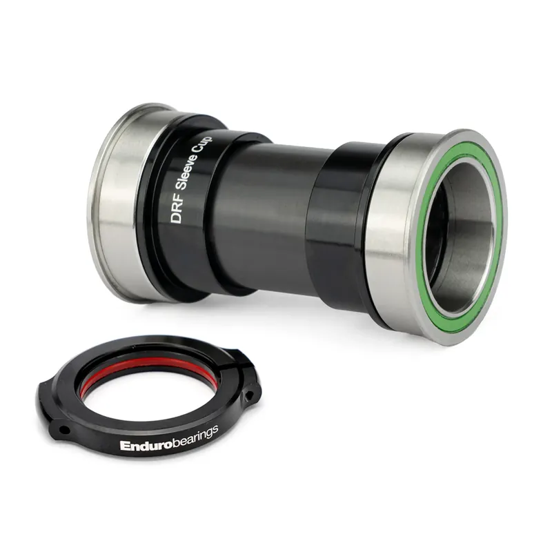 ENDURO BEARINGS Caja de pedalier Press Fit de acero inoxidable BB86/92 Eje de 30mm