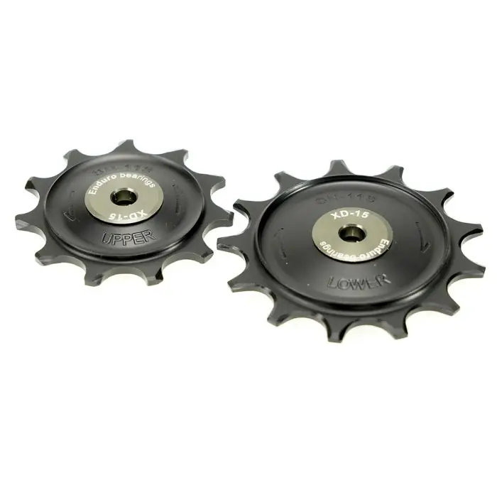 RODAMIENTOS ENDURO poleas de cambio - XD-15 - Shimano GRX - 11s 1X - Negro