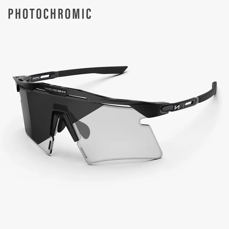 Gafas SCICON AEROSHADE 2.0 TITANIUM Negro Mate Gris Lente Fotocromática