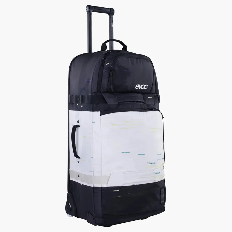 Maleta EVOC WORLD TRAVELLER 125L Negra/blanca