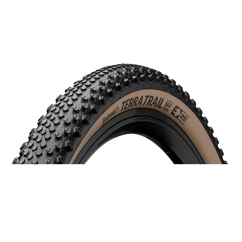 Neumático CONTINENTAL TERRA TRAIL SHIELDWALL SKIN SL 700x40c Tubeless Ready Marrón