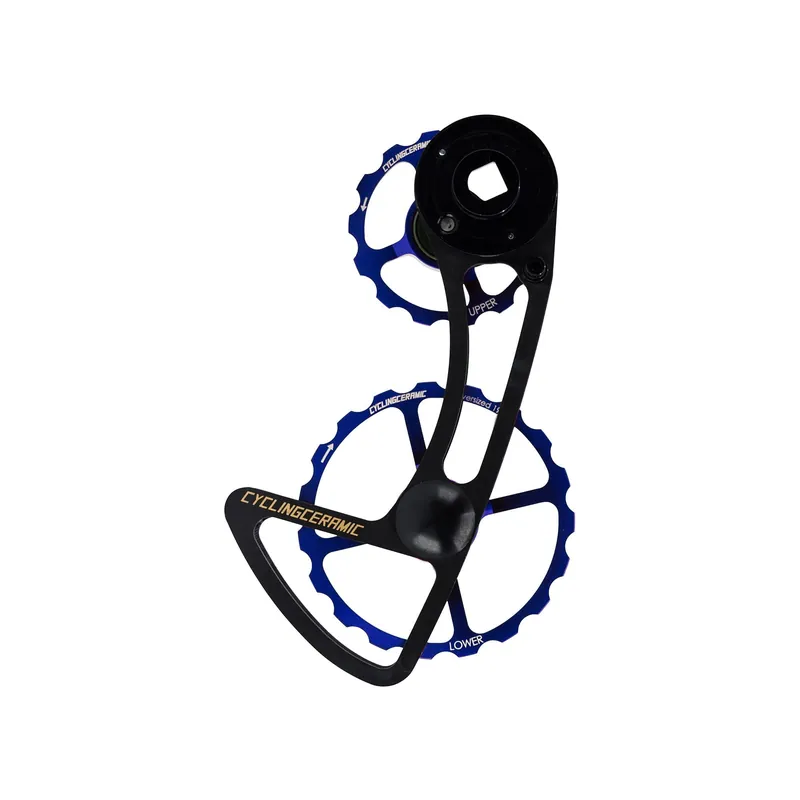 CYCLINGCERAMIC 12V Cambio trasero 14/19 Sram E-Tap AXS Azul