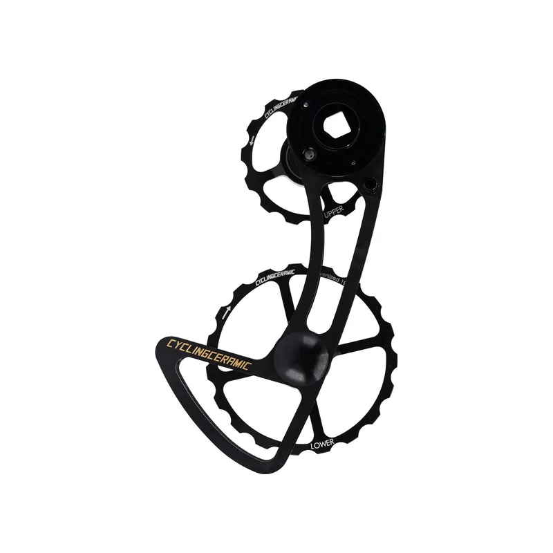 CYCLINGCERAMIC 12V Cambio trasero 14/19 Sram E-Tap AXS Negro