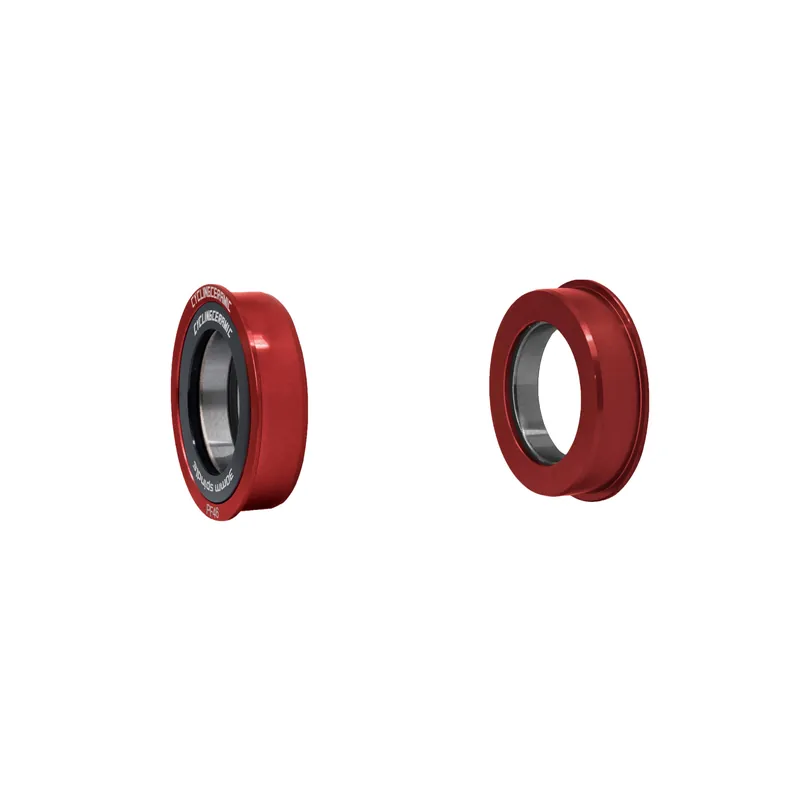 Platos y bielas CYCLINGCERAMIC BB386EVO-30 Rojo