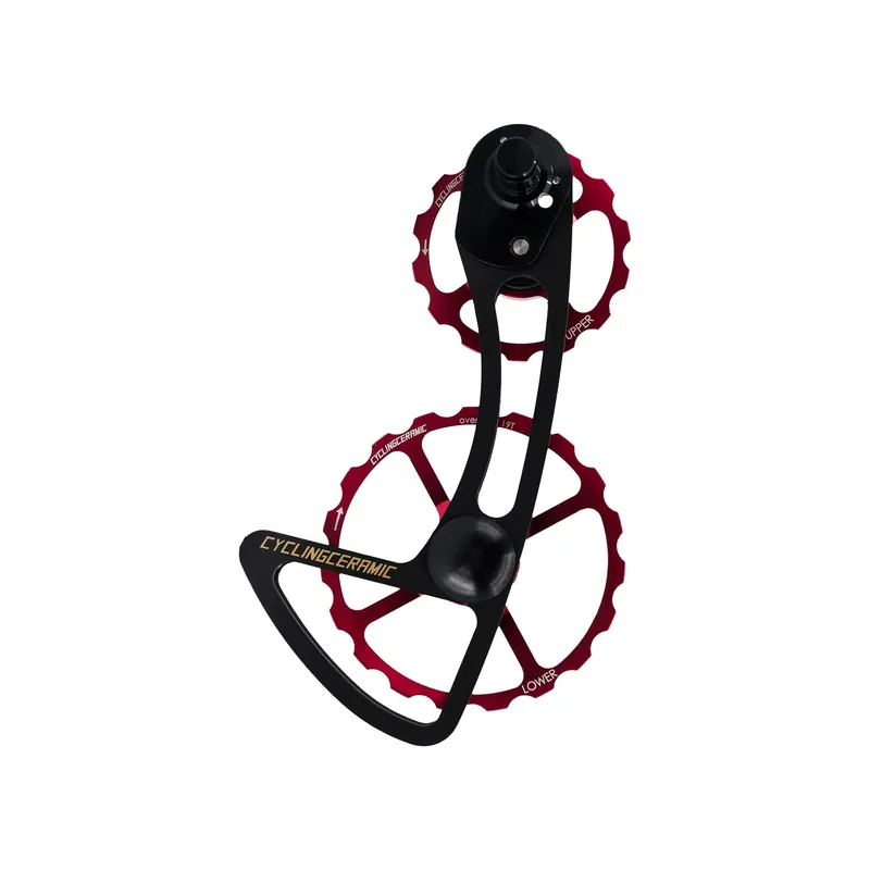 CYCLINGCERAMIC 11 Velocidad Cambio trasero 14/19 Shimano R9100 / R8000 Rojo