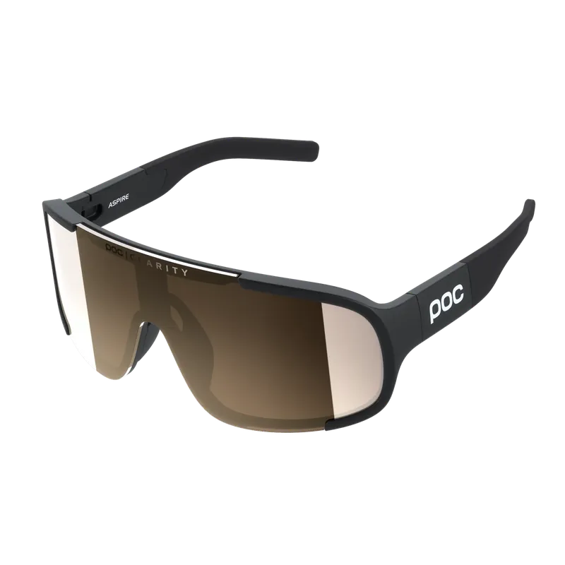 Gafas POC ASPIRE Black Clarity Trail Partly Sunny Silver Lens
