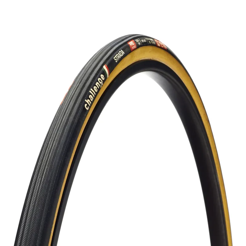 Neumático Challenge OPEN STRADA 700c TubeType Beige