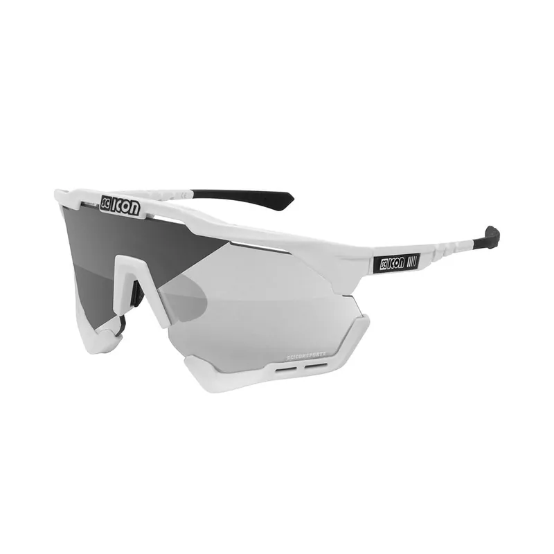 Gafas SCICON AEROSHADE XL Iridio Fotocromático Blanco