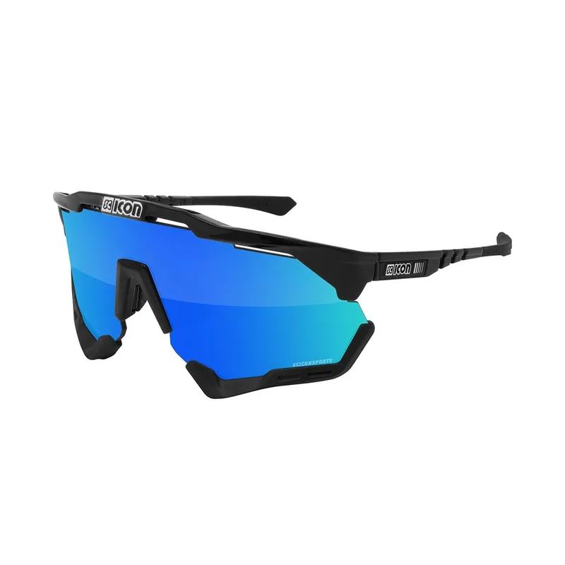 Gafas de sol SCICON AEROSHADE XL Negro Iridium Azul