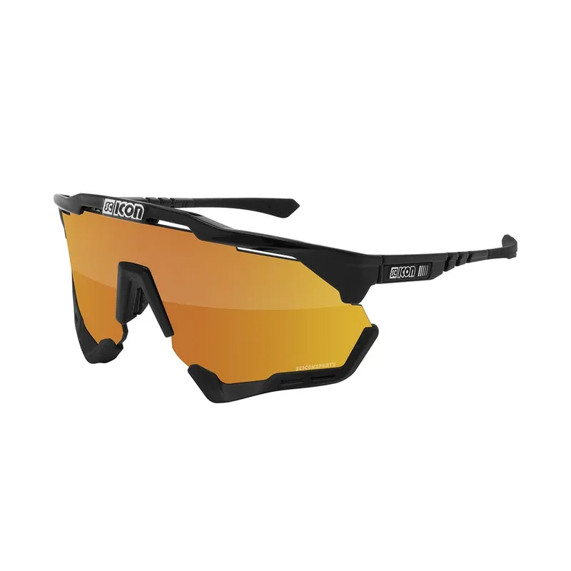 Gafas SCICON AEROSHADE XL Negro Iridio Bronce