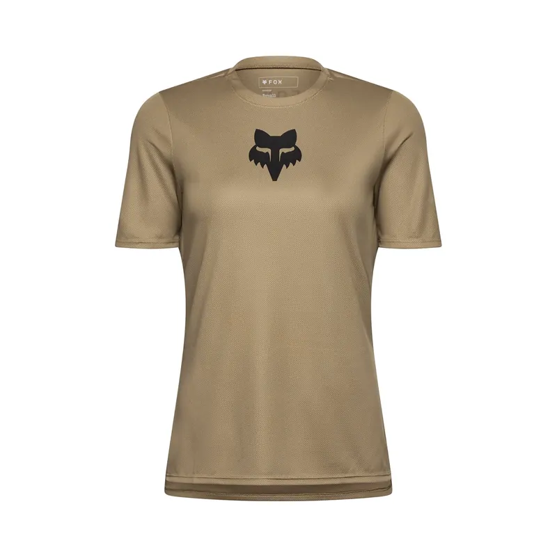 Maillot Mujer FOX RANGER HEAD Manga Corta Beige