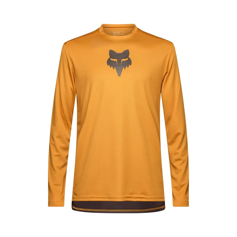 Maillot manga larga FOX RANGER HEAD Caramelo
