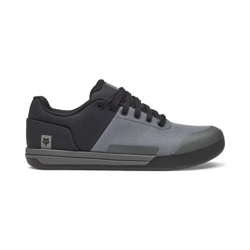 Zapatillas MTB FOX UNION CANVAS FLAT Gris/Negro
