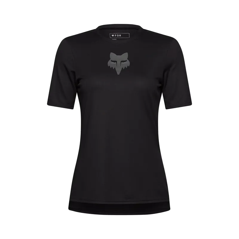 Maillot Mujer FOX RANGER HEAD Manga Corta Negro