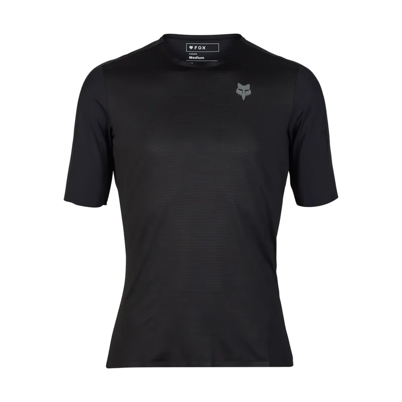 Maillot manga corta FOX FLEXAIR ASCENT Negro