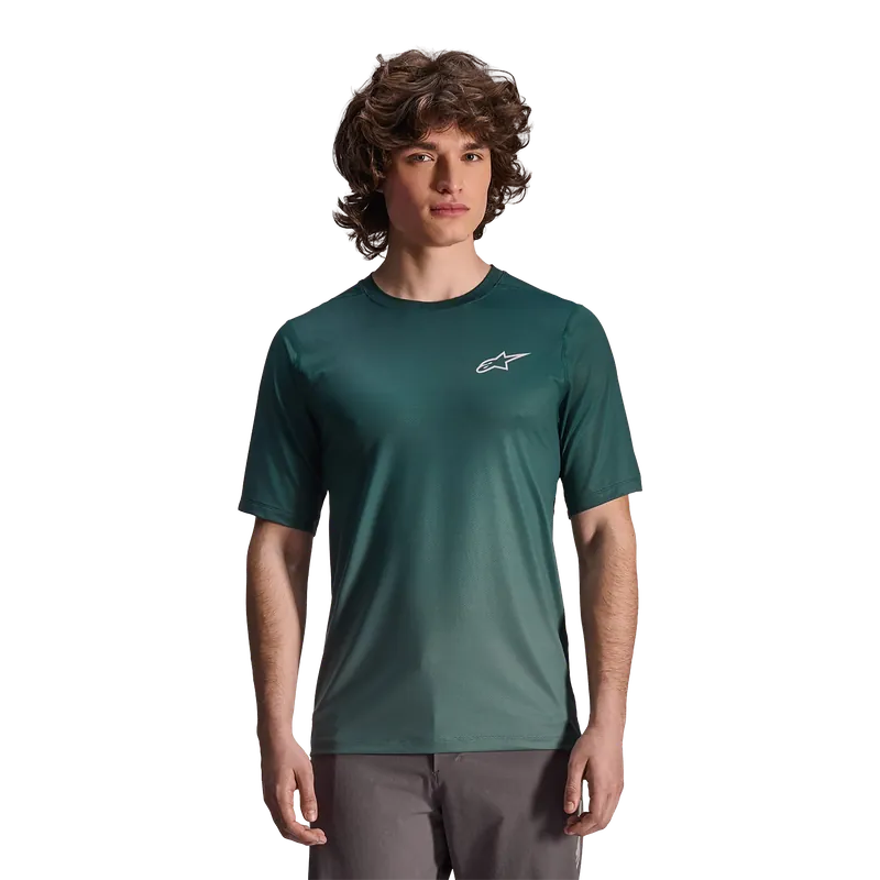 Maillot manga corta ALPINESTARS A-DURA RISE Verde