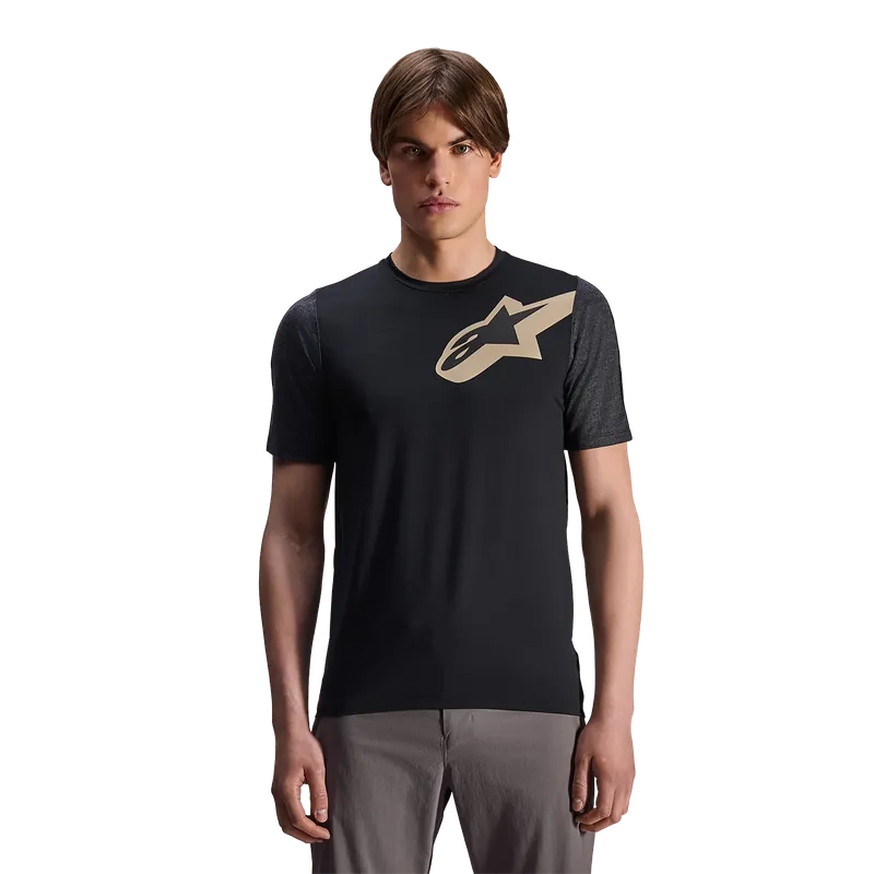 Maillot manga corta ALPINESTARS A-DURA LIPAN Negro