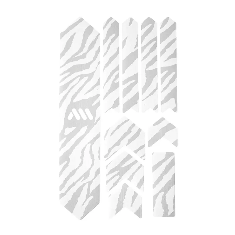 Protector de marco adhesivo ALL MOUNTAIN STYLE EXTRA Zebra Blanco