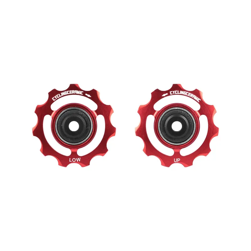 CYCLINGCERAMIC SRAM RIVAL/FORCE/RED Red 11 Speed Rear Derailleur Cages