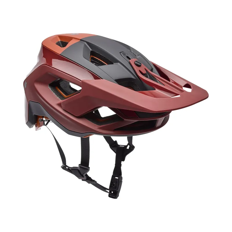 Casco MTB FOX SPEEDFRAME RS MIPS PARANOID Burdeos/Negro