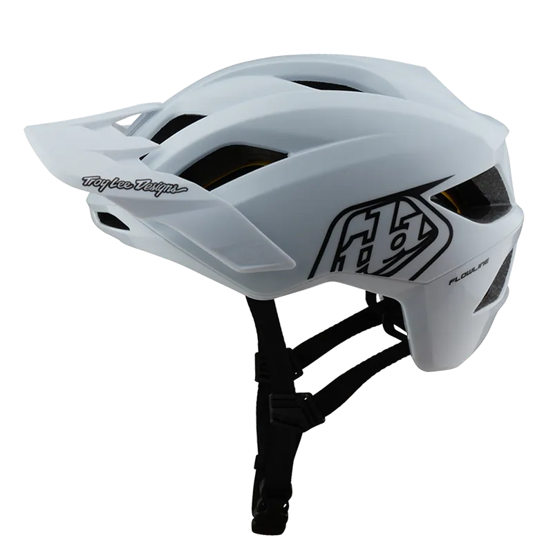 Casco MTB TROY LEE DESIGNS FLOWLINE POINT MIPS Blanco