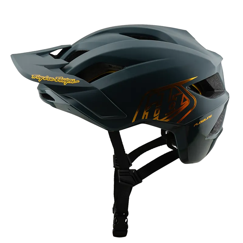 Casco MTB TROY LEE DESIGNS FLOWLINE POINT MIPS Gris/Amarillo