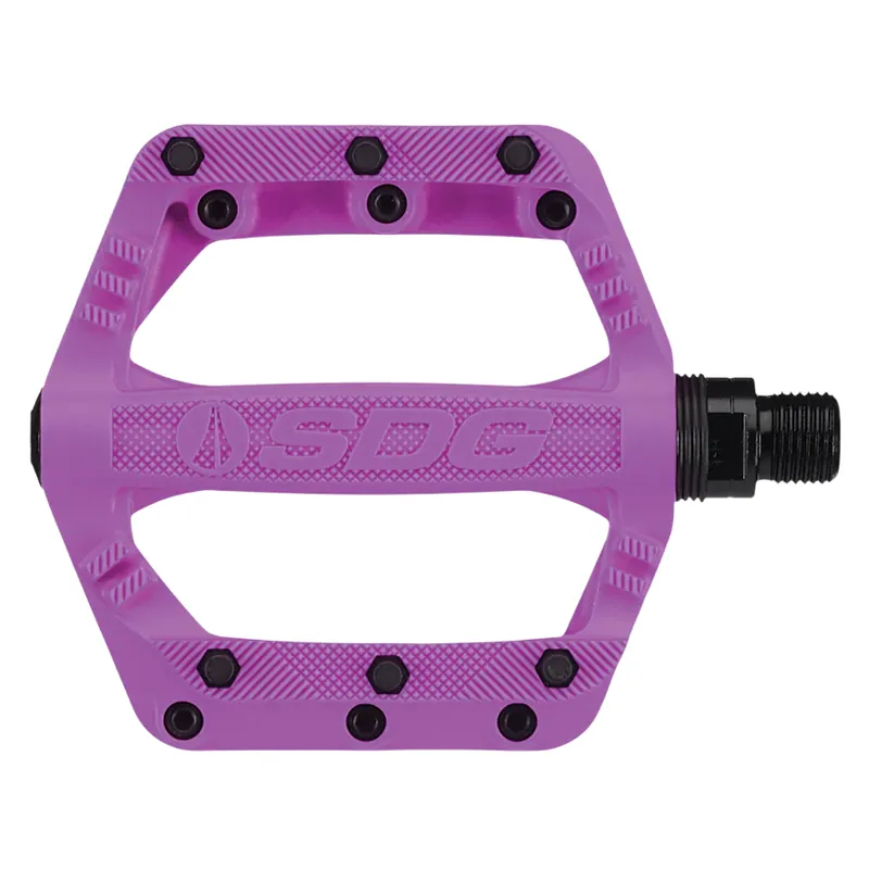 Pedales planos SDG SLATER Junior Violeta