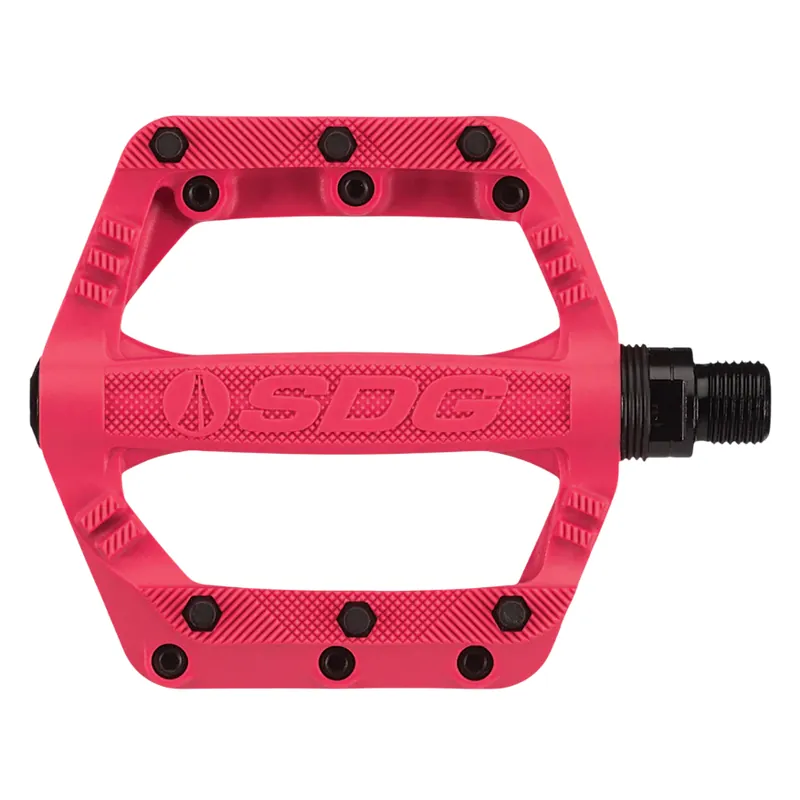Pedales planos SDG SLATER Junior Rojo