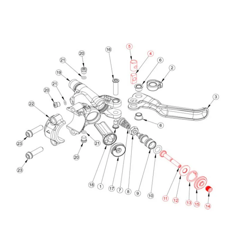 FORMULA CURA Kit de ajuste de palanca #FD40272-20