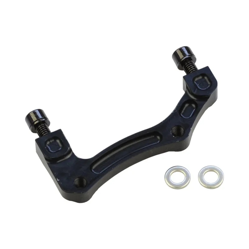 Adaptador Pinza Delantera / Trasera PM / IS HOPE (Delantera 203mm / Trasera 183 mm) #HBMB Negro