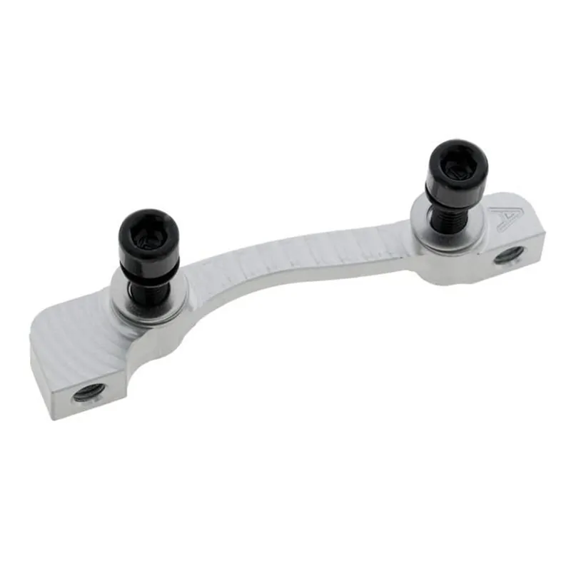 Adaptador Pinza Delantera / Trasera PM / IS HOPE (Delantera 160mm / Trasera 140 mm) #HBMA Plata