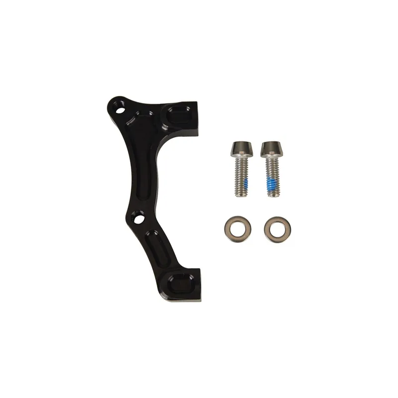 Adaptador Pinza Delantera / Trasera PM / IS HOPE (Delantera 220mm / Trasera 200mm) #HBMRN Negro