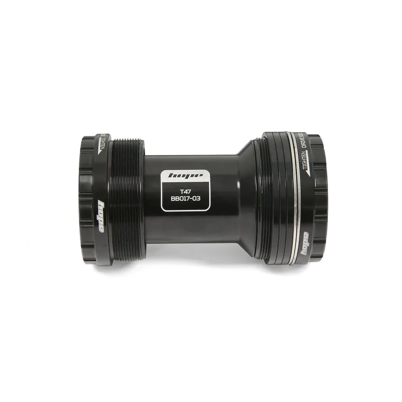 Platos y bielas HOPE T47 68/73 mm Eje 30 mm #BBT476830SSN Negro