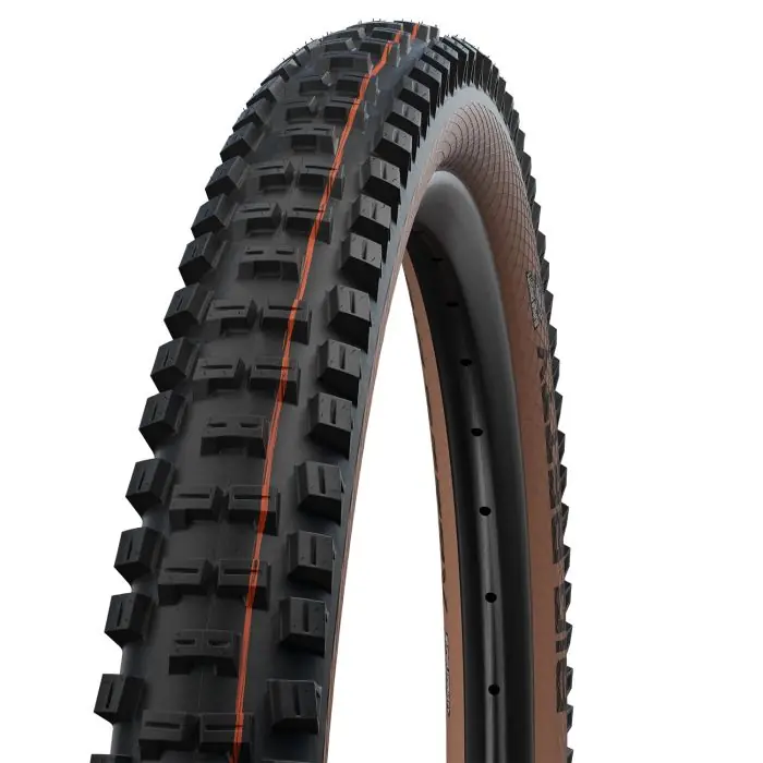 Neumático SCHWALBE BIG BETTY 29x2.40 ADDIX SOFT SUPERTRAIL Tubeless Ready Soft Marrón