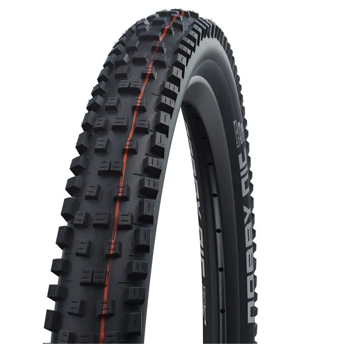 Neumático SCHWALBE NOBBY NIC 27.5x2.40 ADDIX SOFT SUPERGROUND Tubeless Ready Blando Negro