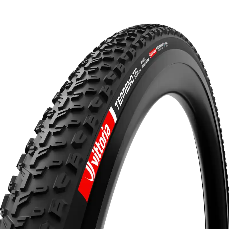 Neumático VITTORIA TERRENO T70 COARSE LOOSE Gravel Endurance 700x40c Tubeless Ready Blando Negro