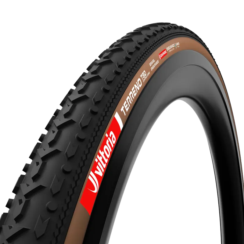 Neumático VITTORIA TERRENO T80 COARSE LOOSE Gravel Endurance 700x45c Tubeless Ready Blando Marrón