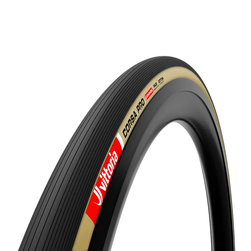 Neumático VITTORIA CORSA PRO Graphene G2.0 700c TubeType Beige