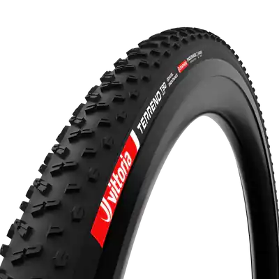 Neumático VITTORIA TERRENO T90 MUD Gravel Endurance 700x45c Tubeless Ready Blando Negro