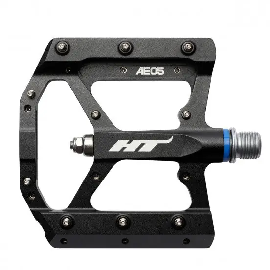 HT COMPONENTS EVO+ AE05 Pedales Planos Negro