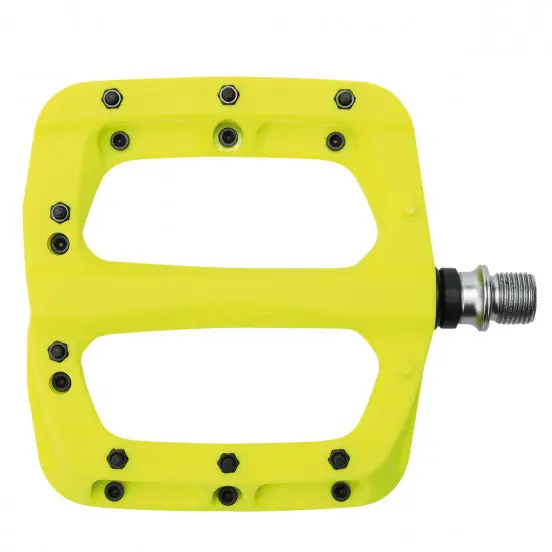 HT Components NANO-P Pedales Planos PA03A Amarillo