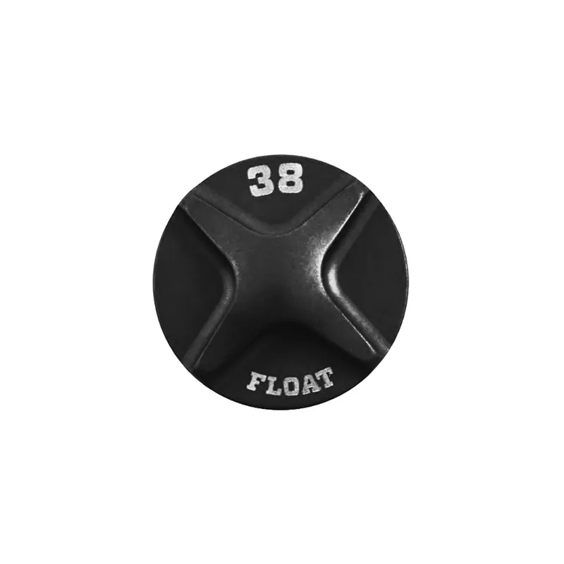 Tapa de valvula FOX RACING SHOX para horquilla FOX FLOAT 38 Negro