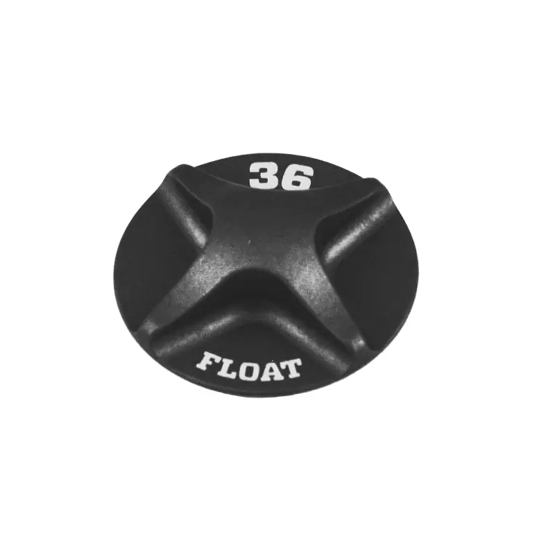 Tapa de valvula FOX RACING SHOX para horquilla FOX FLOAT 36 Negro