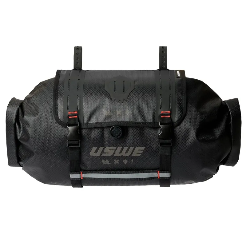 USWE ROLL TOP 9 L Bolsa de manillar Negra