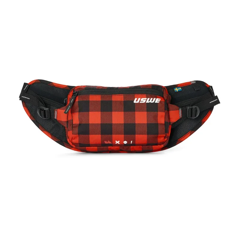 USWE WAIST 2 L Banana Bag Rojo