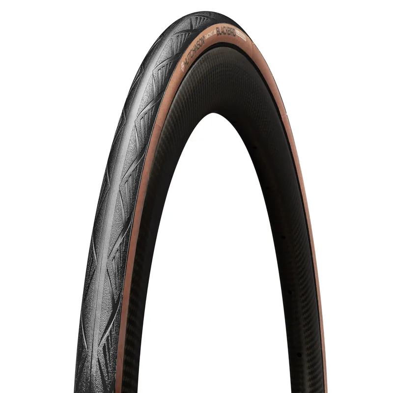 Neumático HUTCHINSON BLACKBIRD ALLSEASON 700c Tubeless Ready Marrón