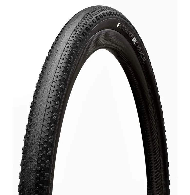 Neumático HUTCHINSON CARACAL HARDSKIN 700x45c Tubeless Ready Negro