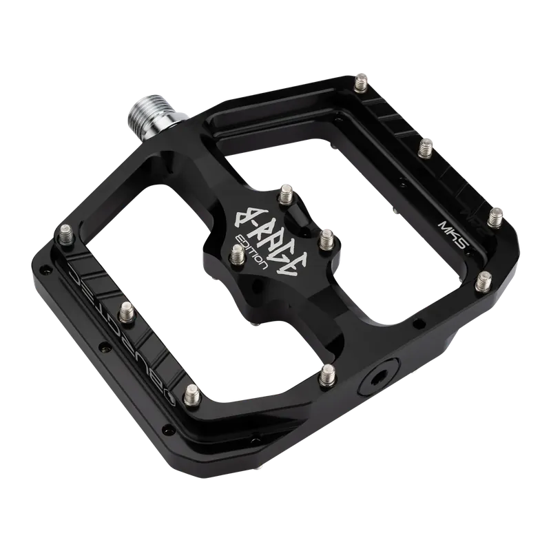 BURGTEC PENTHOUSE FLAT MK5 B-RAGE EDITION pedales planos Negro