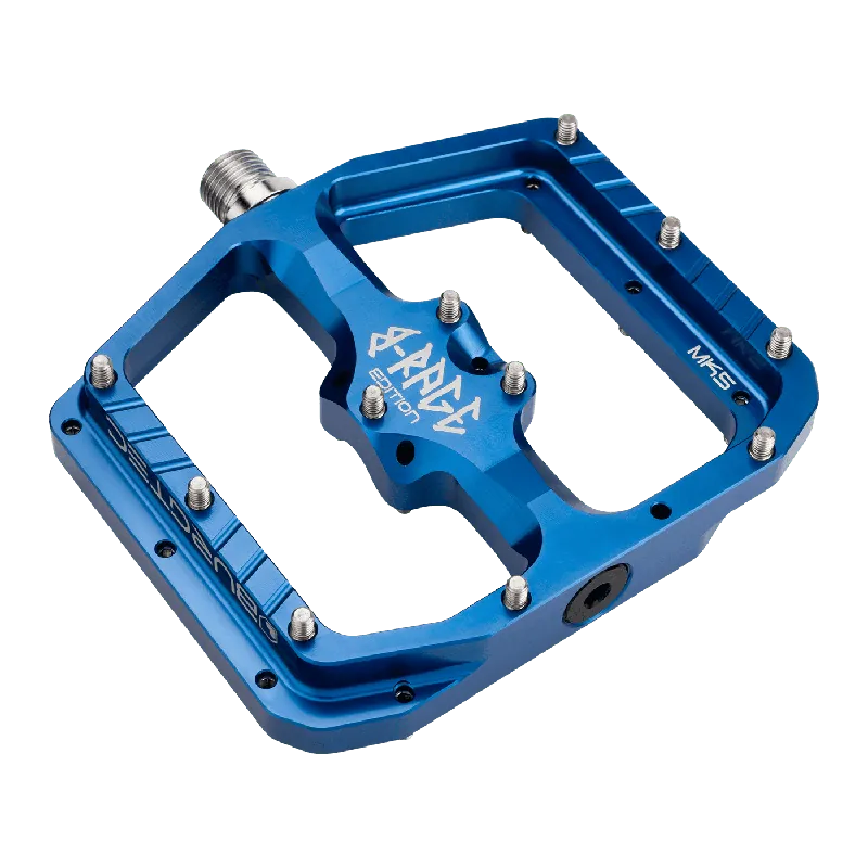 BURGTEC PENTHOUSE FLAT MK5 B-RAGE EDITION pedales planos Azul