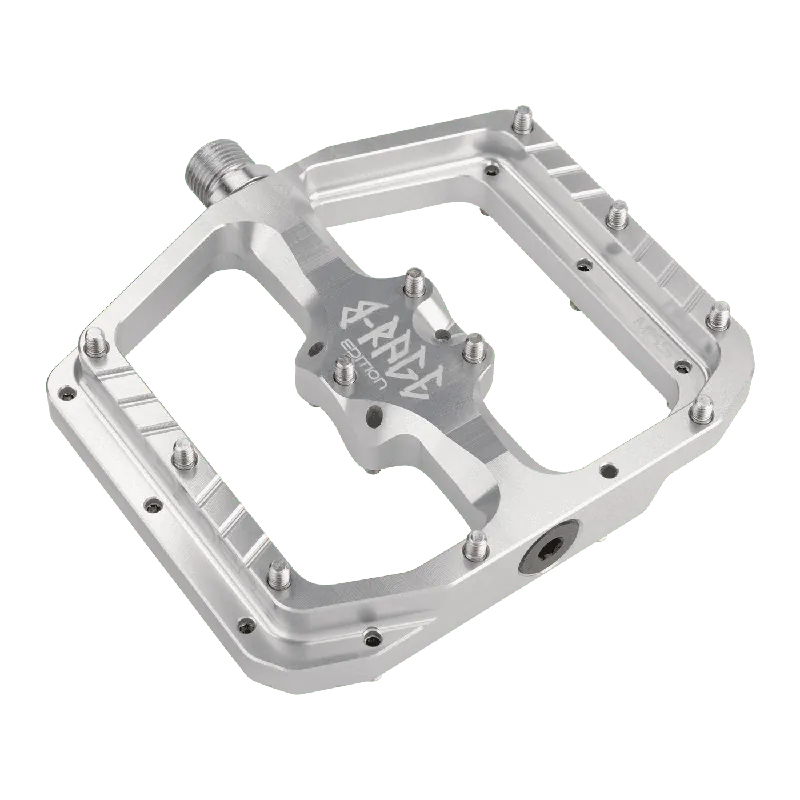 BURGTEC PENTHOUSE FLAT MK5 B-RAGE EDITION pedales planos Plata